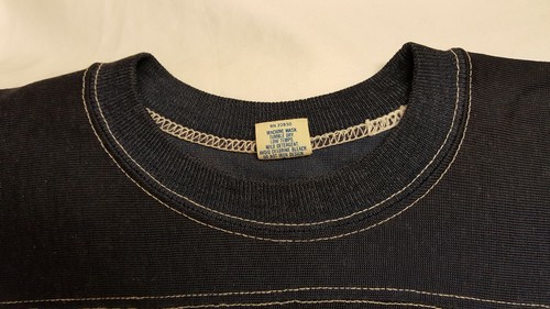 RARE 70s Vintage Duke University Artex heavy nylon cotton Shirt *see description - Picture 5 of 11