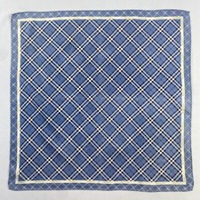 Vintage Burberry Handkerchief Pocket Square Bandana Neckerchief