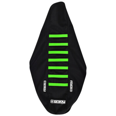 2019-2024 Kawasaki KX KXF 250 Ribbed Seat Cover ALL BLACK