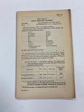 OE23) United States Army Field Artillery Gunnery M1A1 Howitzer 1954 PB Cold War