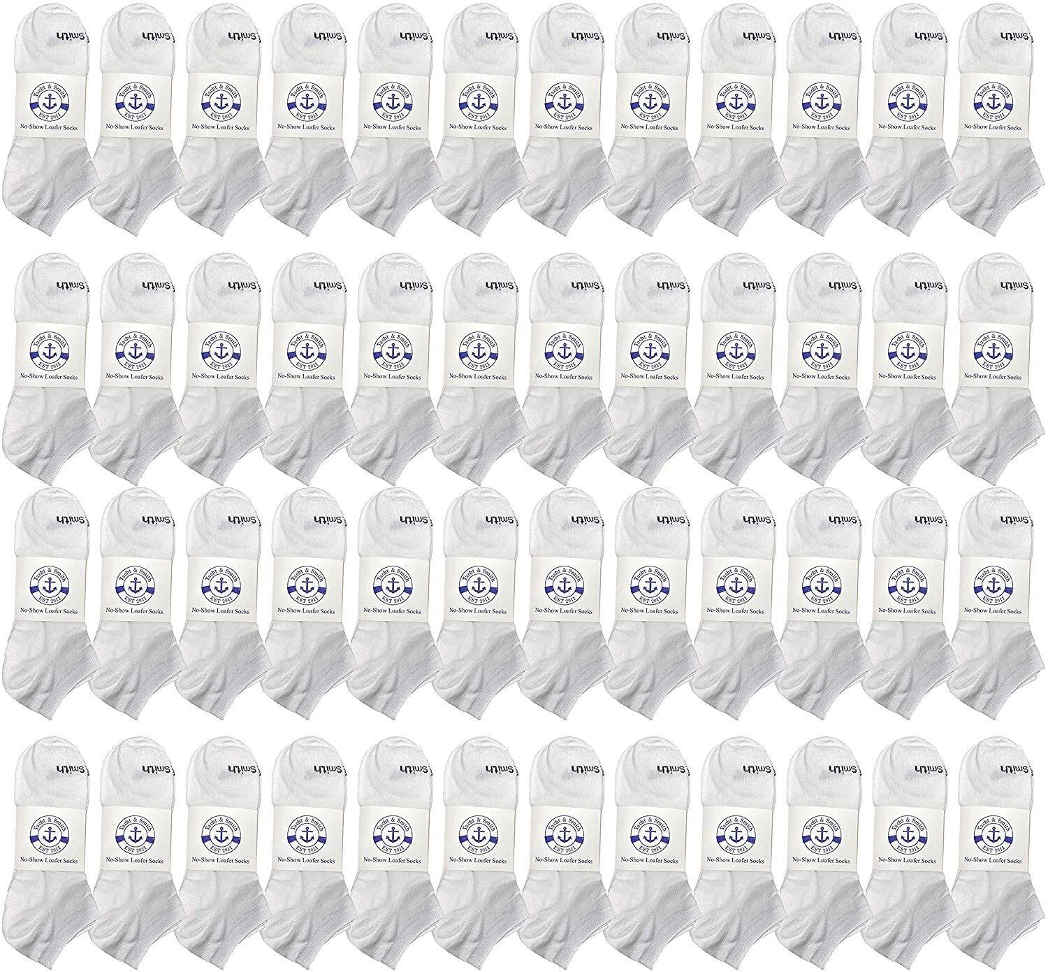 240 Pair Low Cut Socks Thin Lightweight Breathable Bulk Sport Socks (WHITE, Men)