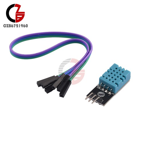 DHT11 Sensor Temperature and Humidity Module Sensor Board With wire 0~50℃ ±5%RH - Picture 22 of 42