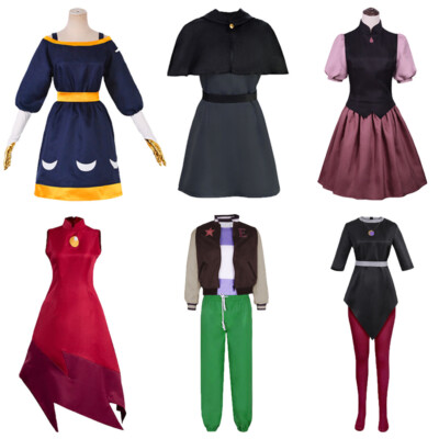 Cosplay The Owl House Luz Edalyn Amity Hunter Kostüme Vollständiges Set Outfits