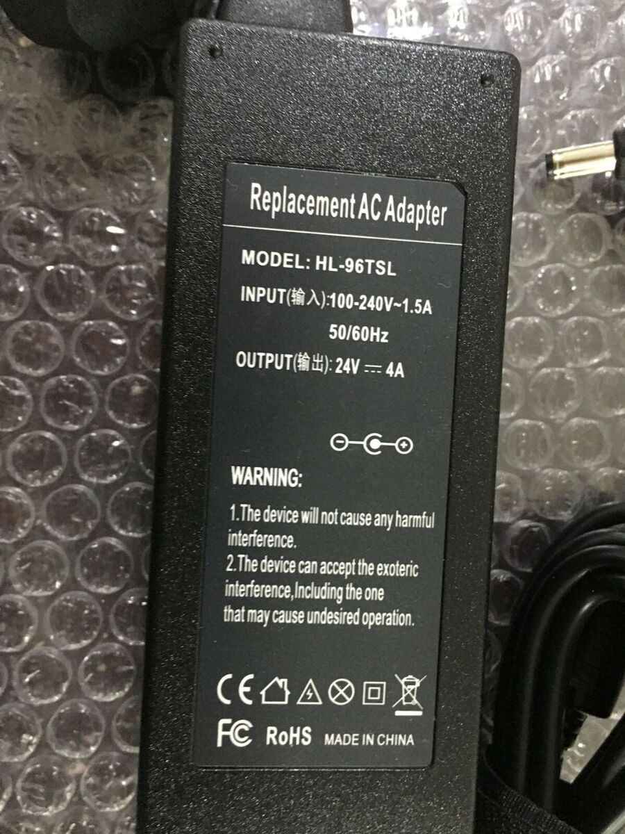 AC/ DC Power Adapter INPUT 100-240V 50/60Hz 1.5A OUTPUT 24V 4A EU/UK/US/AU  Plug