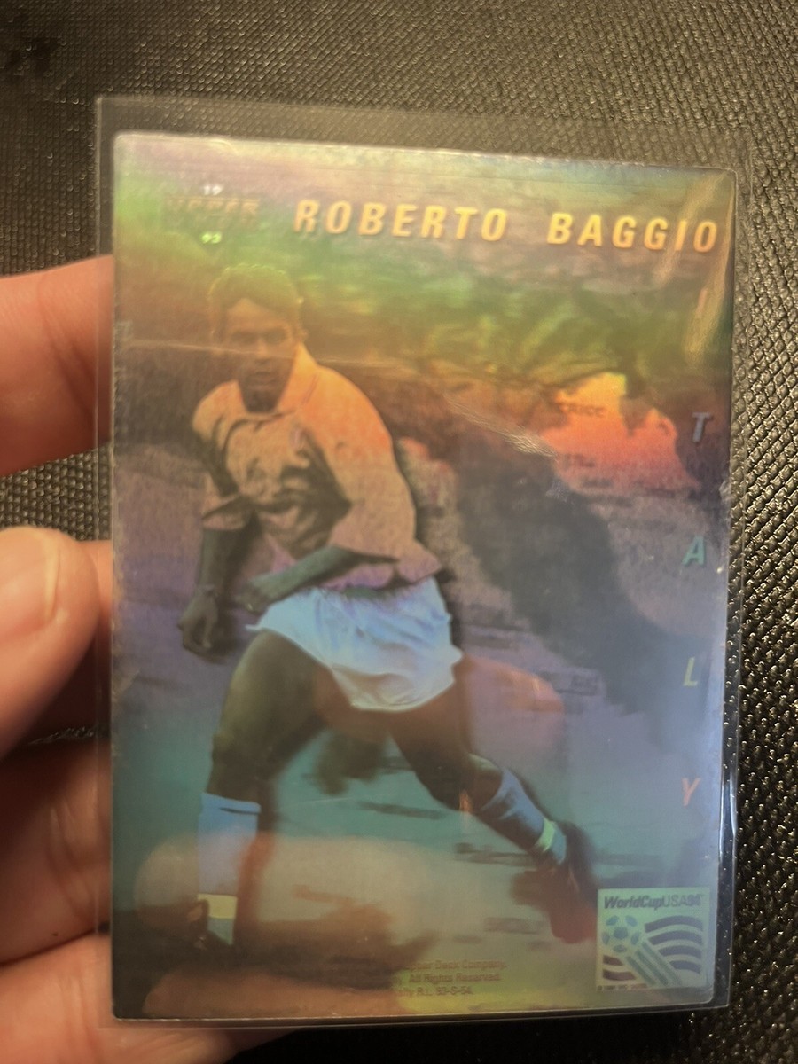 MINT 1994 UPPER DECK WORLD CUP ROBERTO BAGGIO HOLOGRAM NNO