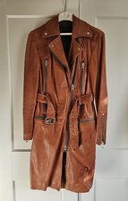 All Saints Rose Hendon Mac Leather Jacket (uk Size 10)