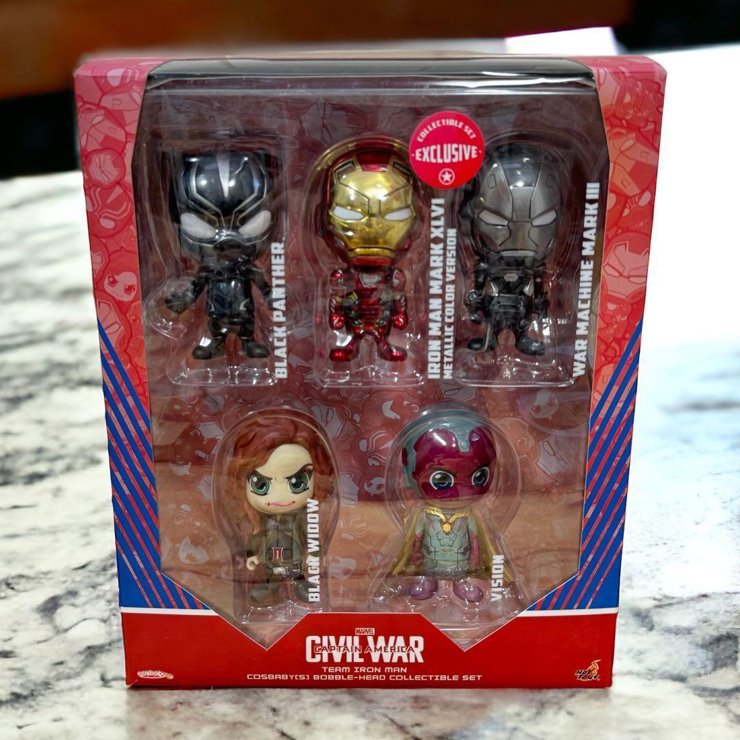 Hot Toys Marvel Captain America Civil War Team Iron Man Cosbaby