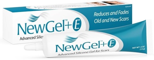 NewGel+E Advanced Silicone Scar Treatment Gel For OLD And NEW Scars W Vitamin E,