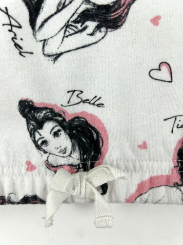 Sudadera con Capucha Niña Princesa Disney Blanca Ltwt Belle/Mulan/Tiana/Ariel/Cind Talla L 10-12 - Imagen 3 de 7