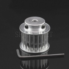 5M HTD5M Aluminum Timing Belt Pulley 20 Teeth 8mm Bore 21mm width Stepper Motor