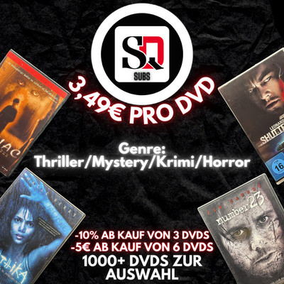 DVD Filme für nur 3,49  - Rabatte ab Kauf von 2 DVDs - Auswahl aus 1000+ Filmen 
