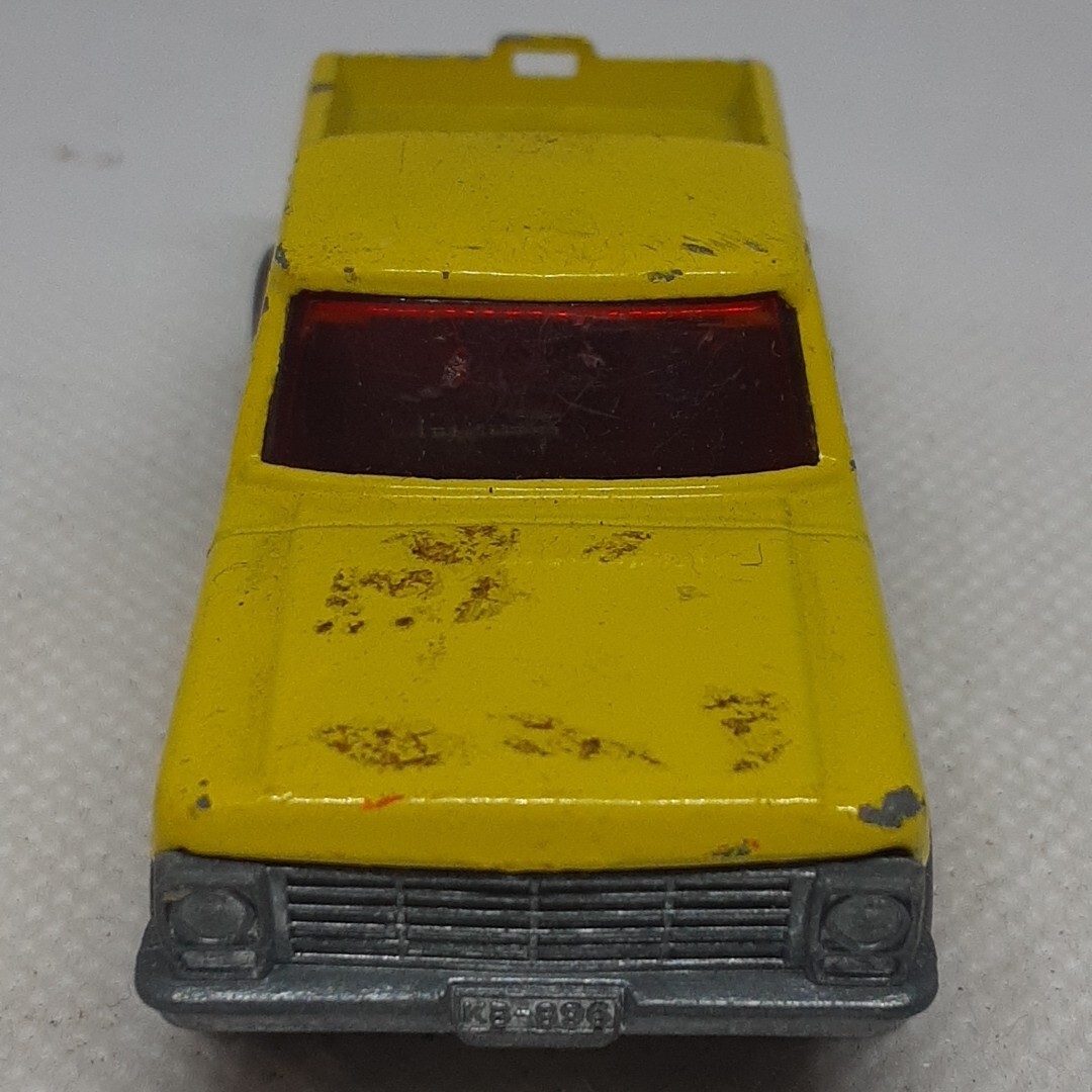 Lesney Matchbox Rolamatics Wild Life Truck No.57 1973 Yellow Made