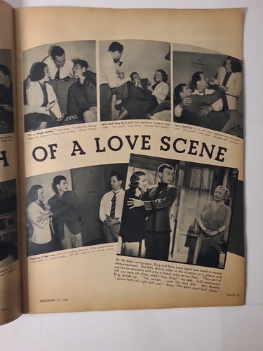 Rare PIC 3-in-1 Hollywood - Broadway - Sport Magazine (Dec 1938) - Imagen 5 de 7