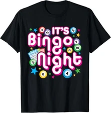 It's Bingo Night Funny Bingo Player Lover T-Shirt