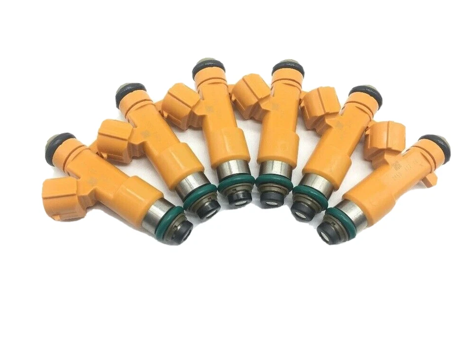 NEW OEM x6 Denso 12-Hole Upgrade Fuel Injectors for 2015-2016 Infiniti Q70L 3.7L — 第 3/4 张图片