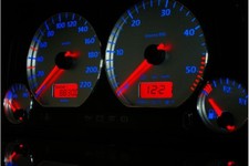 Volkswagen Vento / Jetta MK3 Design 5 glow gauge plasma dials tachoscheibe glow 