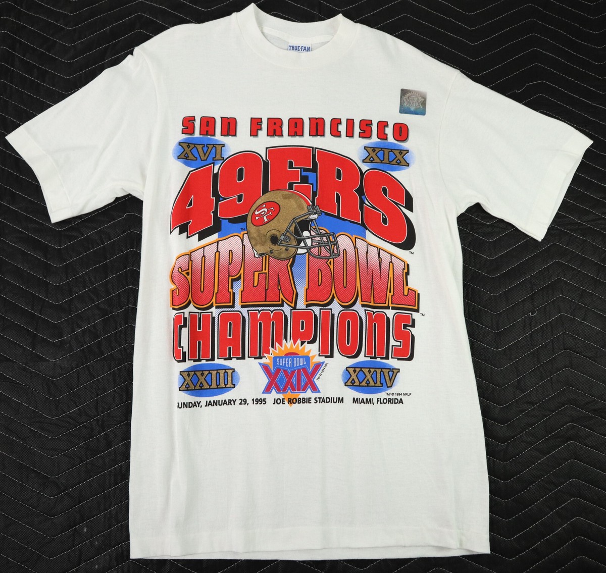 NEW Vintage 1995 TRUE FAN M San Francisco 49ers Super Bowl