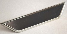 1962 Plymouth Valiant Radio Delete Black Dash Block-off Bezel Trim Dash Moulding