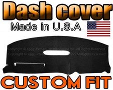 Fits 1996-2000  Dodge Caravan Dash Cover Mat Dashboard Pad Black