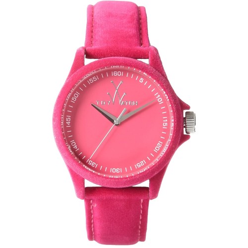 New ToyWatch Toy Watch FL01WHVL Violet Crystal Plasteramic  display picture 1