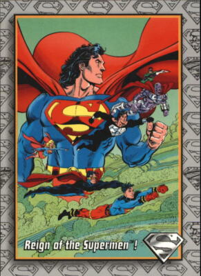 Return of Superman (1993 Skybox) ''Main Set'' Cards #1 to #100