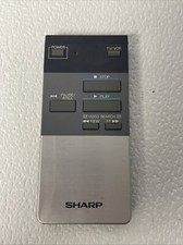 Sharp TV VCR Vintage Remote Control RRMCG0119GESA Working