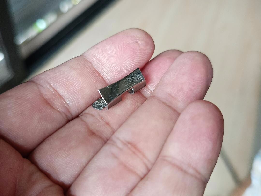 RARE Z027 GENUINE USED END LINK PIECE SEIKO PANDA 6138-8020 6138