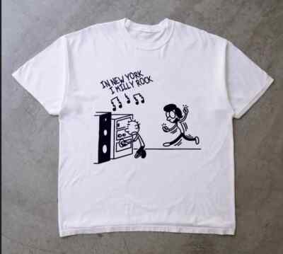 In New York I Milly Rock T-Shirt White Short Sleeve Tee
