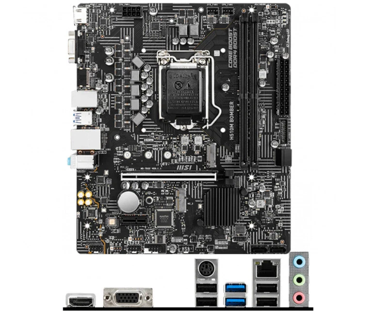 MSI Z370-A PRO Motherboard Intel Z370 LGA 1151 4xDDR4 ATX 1xM.2 VGA DVI-D USB2.0