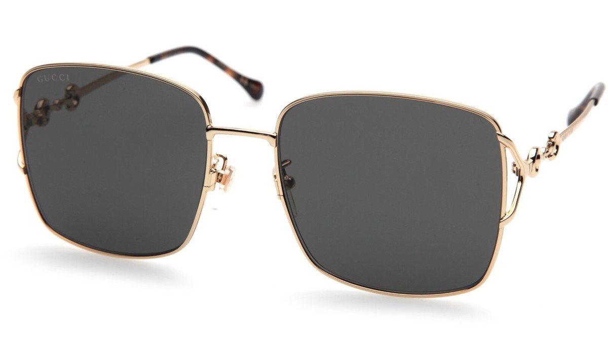 NEW GUCCI GG1018SK 001 Gold SUNGLASSES 58-18-145mm B52mm  display picture 3