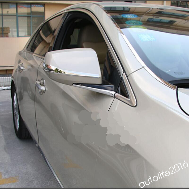 Accessories Auto Door Rearview Mirror Strip Cover Kit For Cadillac XTS 2015-2019