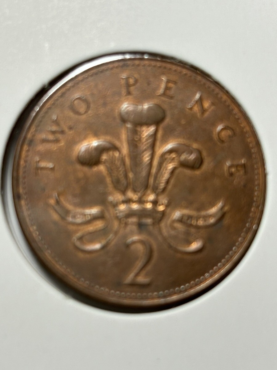 2006 United Kingdom Queen Elizabeth II Two Pence Coin