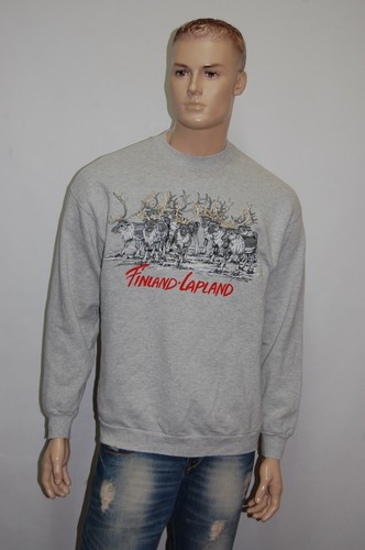 Vintage sweatshirt Lapland Finland with 