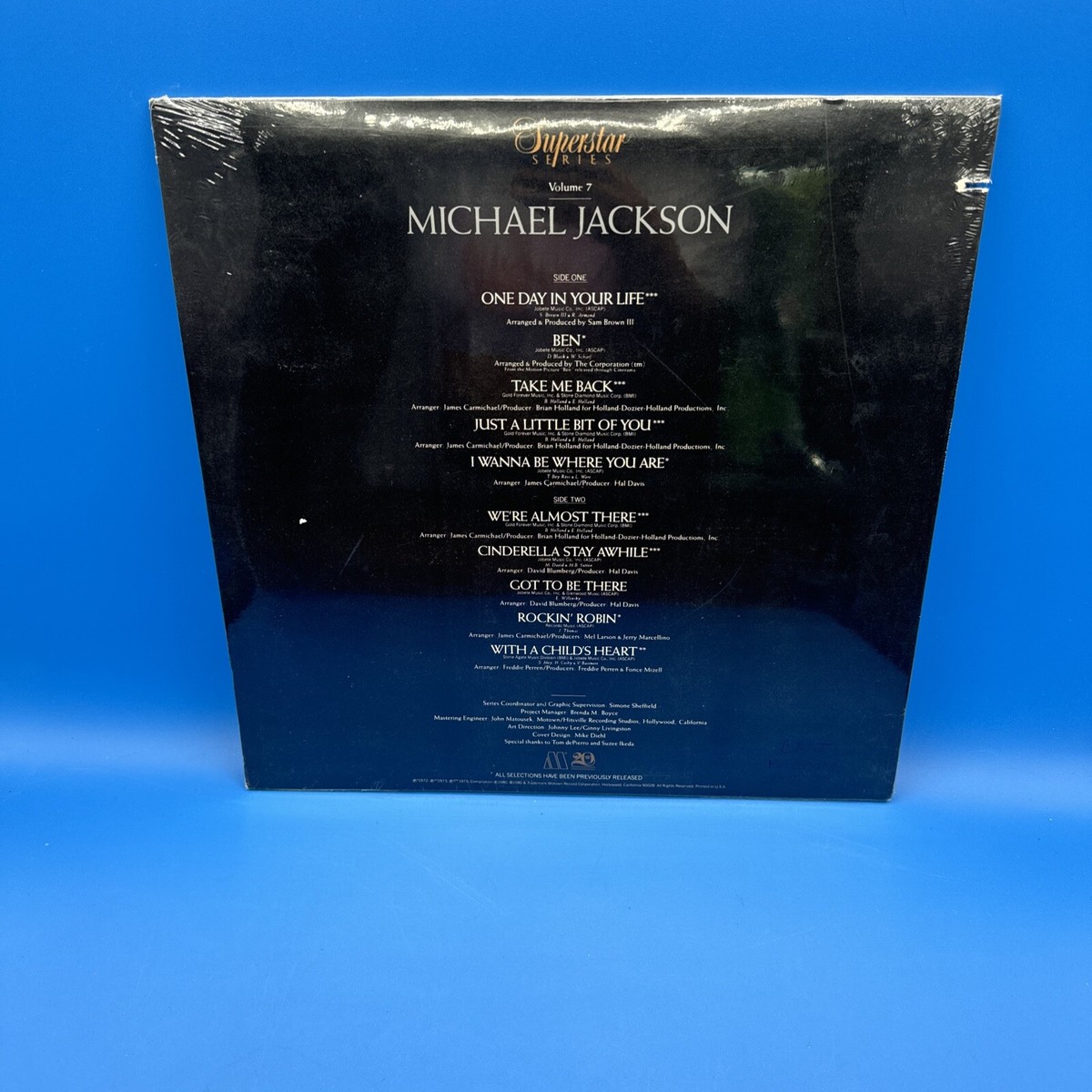 Michael Jackson Superstar Series 1980 Motown's 20th Anniversary | eBay