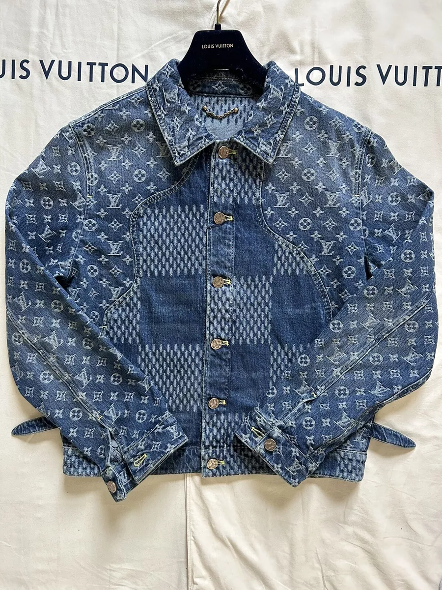 lv x nigo denim jacket