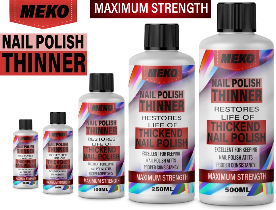 Nail Polish THINNER Gel Nail Varnish Thinner Thin and Revive old Favorite polish