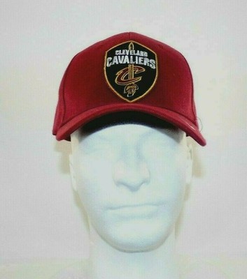 Clevleand Cavaliers Cap Maroon Hat 6 panel adjustable ball cap hook and loop