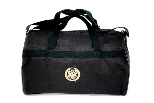 New Dave Black Tote Traveler Duffel 