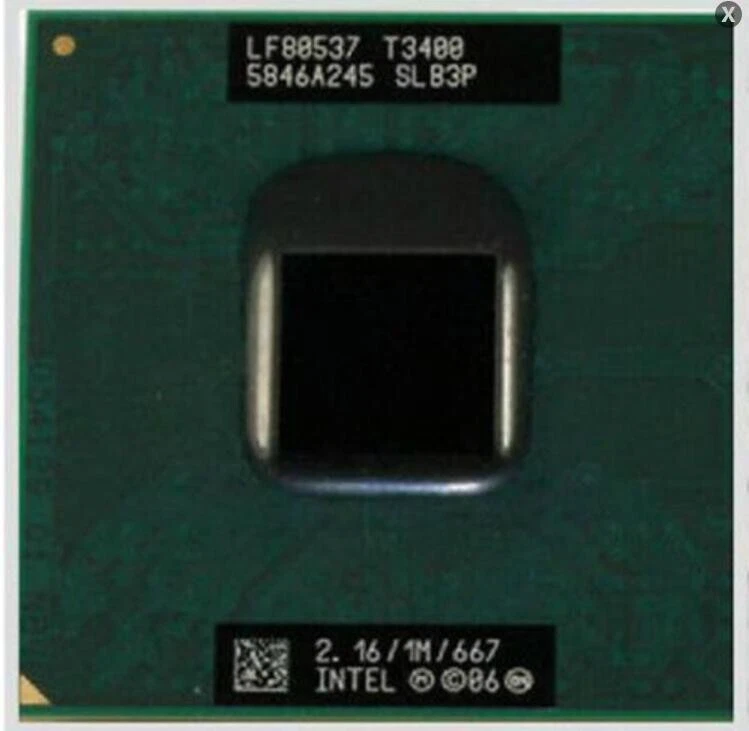 Intel Core Duo T3400 SLB3P 2.16/1 M/667 Socket P Mobile CPU - Image 3 of 3