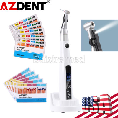 Dental LED Endo Motor 16:1 Contra Angle Root Canal Treatment/Gutta Percha Points