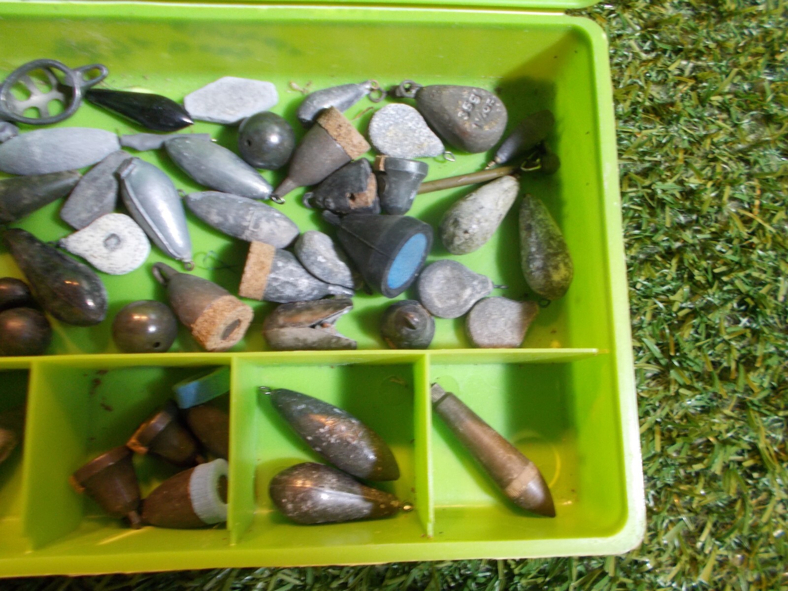 Coarse match fishing weights bombs job lot FISHING SET UP eBay