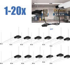 1-20 Pack 4FT LED Shop Light Linkable Ceiling Fixture 42W Daylight 6000K Lamp