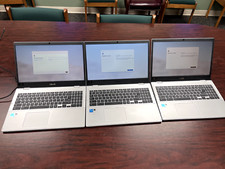 Asus Chromebook laptop lot of 3 