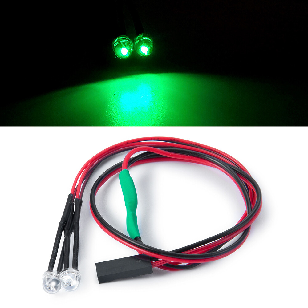 1/2pcs LED RC Car Light Spotlight for Axial SCX10 1/10 90046 RC Car