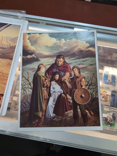 Larry Elmore Swordsong Set 2 Journey Continues 1991 Ltd Ed Portfolio #1275/2000 - Picture 10 of 15