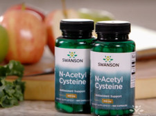 2 Pack 200 capsules 2x100 NAC N-Acetyl Cysteine 600mg Liver Health Antioxidant