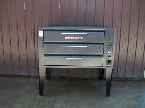 BLODGETT COMMERCIAL PIZZA OVEN 981 NATURAL DECK GAS DOUBLE NEW STONES BAKE