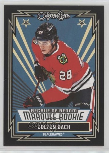 O-Pee-Chee · Marquee Rookie · #562 · Colton Dach · Retro Black Border · /100