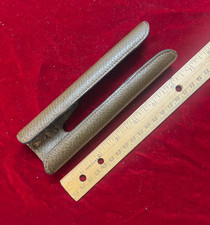 Vintage Leather Sxs Shotgun Heat Shield Barrel Hand Guard 20ga Double Barrel