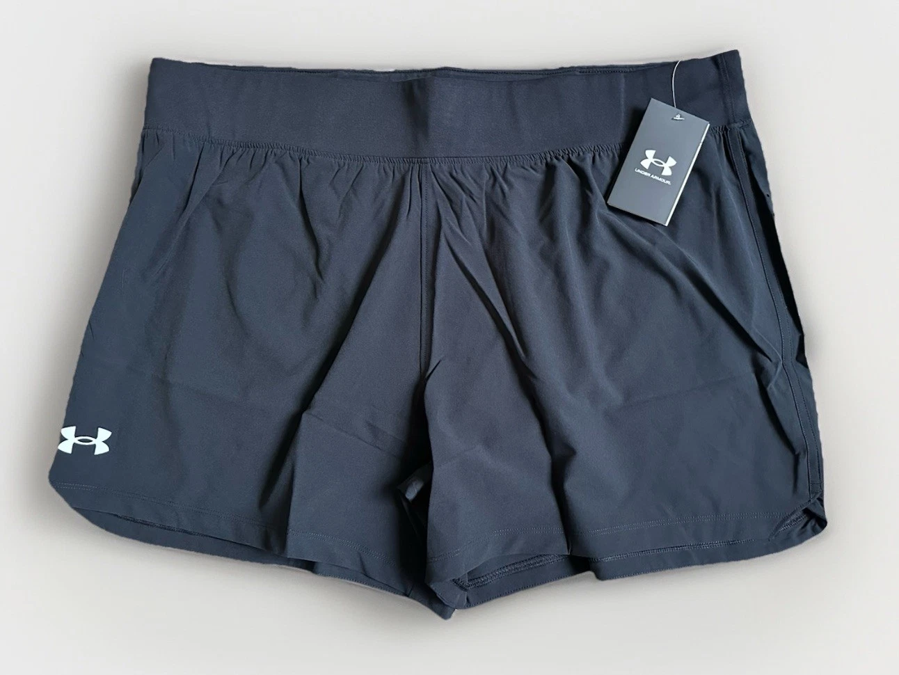 Under Armour SpeedPocket 5" Running Shorts Men's 2XL Midnight Navy NWT HeatGear
Opens in a new windo
